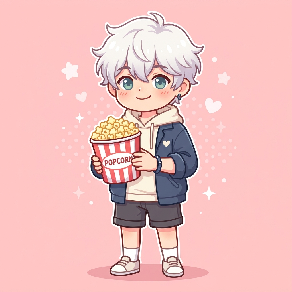 Chibi Jujutsu Kaisen popcorn